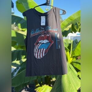 The Rolling Stones Charcoal Tee